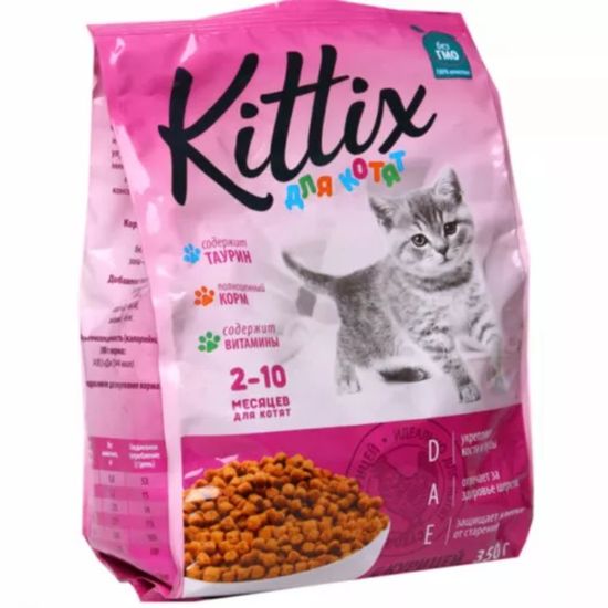 Hrana KITTIX pentru pisici, uscata, 350g