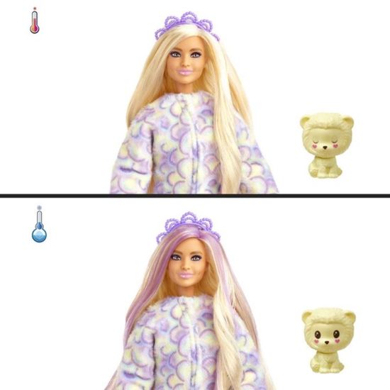 Кукла BARBIE Cutie Reveal, в плюшевом костюме льва, изображение 3
