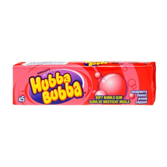 Gume de mestecat HUBBA BUBBA Strawberry, 35g