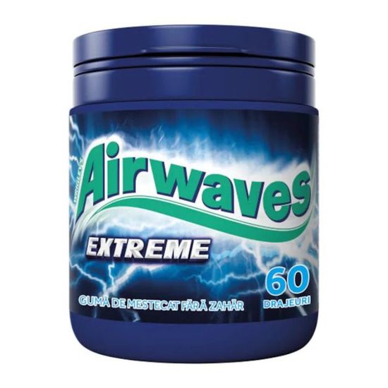 Жевательная резинка AIRWAVES M Bottle, 60шт