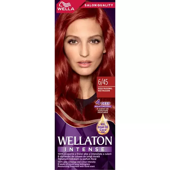 Краска для волос WELLATON Red Passion 6/45