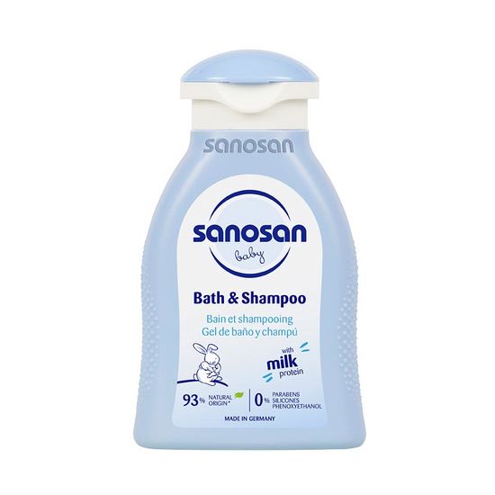 Гель для душа SANOSAN Baby Bath&Shampoo 100 мл