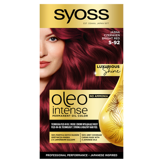 Vopsea SYOSS Oleo Intense 5-92 Rosu intens