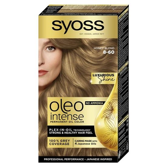Краска SYOSS Oleo Intense 8-60 Медовый Блонд