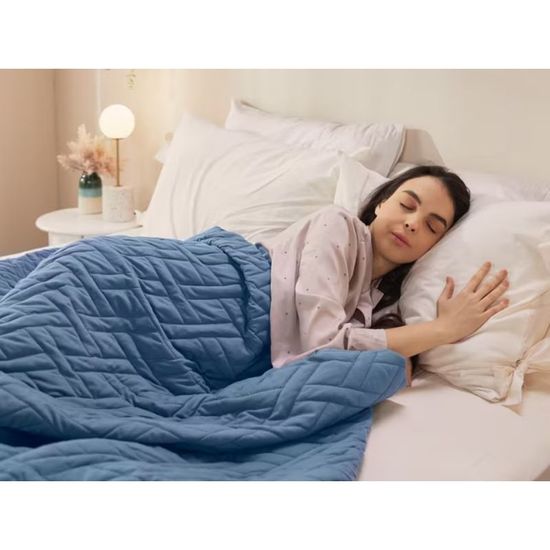 Одеяло DORMEO Essentials 2в1, синий, 140х200 см, изображение 3