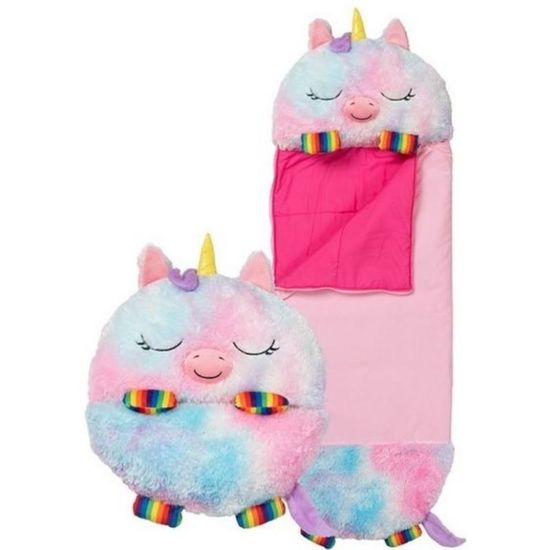 Sac de dormit HAPPY NAPPERS Rainbow Unicorn, mare