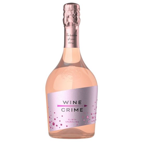 Vin spumant WINE CRIME Flirty Sparkling Rose, dulce, 750ml