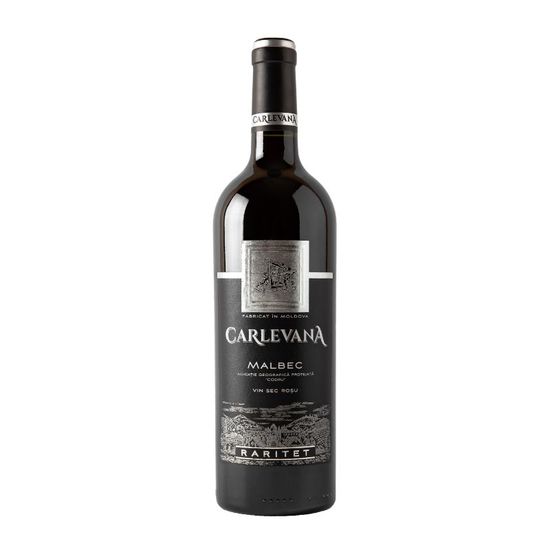 Vin CARLEVANA Raritet Malbec, rosu, sec, 2018, 0,75l