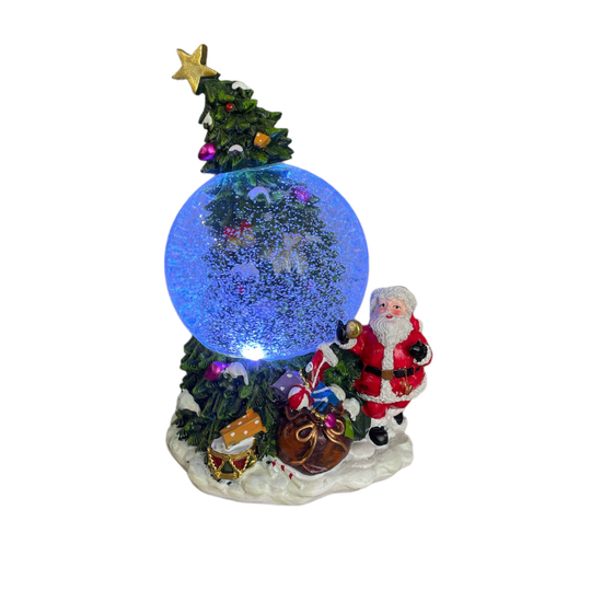 Decoratiune Glob de zapada cu muzica si lumina YL1750, 4 image