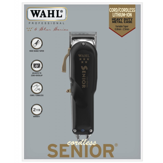 Машинка для стрижки волос WAHL Senior Cordless 5-star, изображение 3