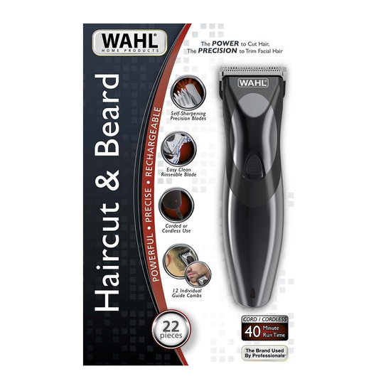 Машинка для стрижки волос WAHL Haircut & Beard, изображение 3