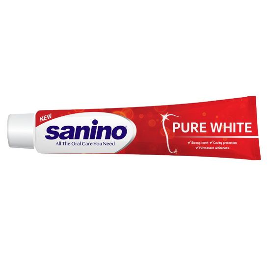 Зубная паста SANINO Pure White, 90мл, изображение 2