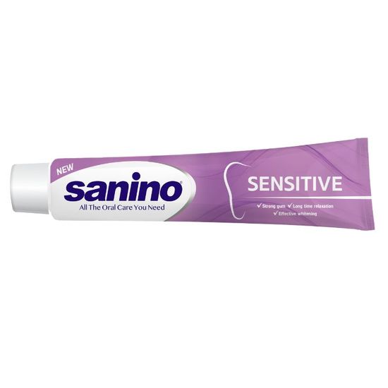 Зубная паста SANINO Sensitive, 90мл, изображение 2