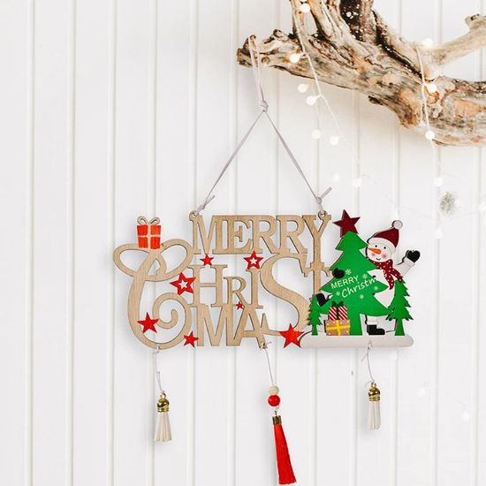 Игрушка елочная дерево Merry Christmas, WJ-054, изображение 2