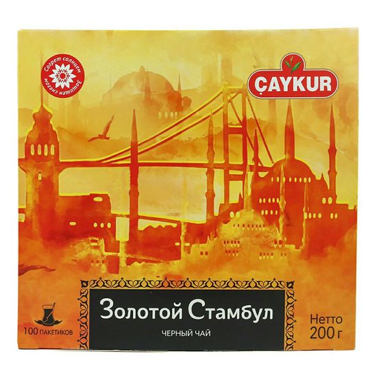 Чай Caykur Golden Istanbul черный 100 x 2 г, изображение 2