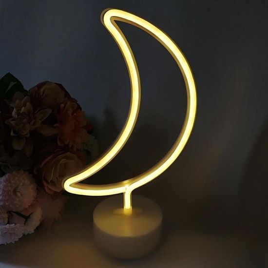 Lampa Neon cu USB Luna, 2 image