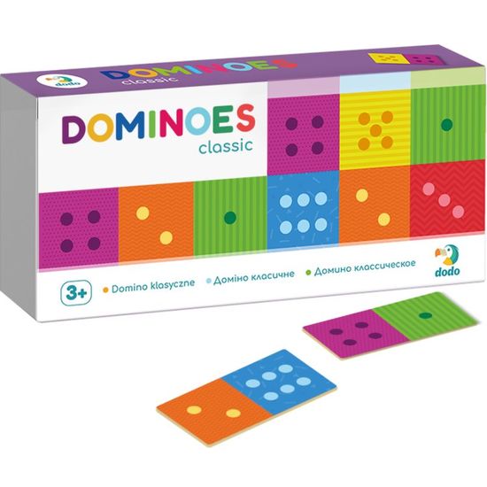 Игра DODO Domino Clasic, 300225, 28 элементов