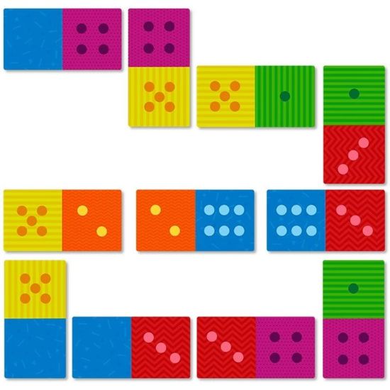 Игра DODO Domino Clasic, 300225, 28 элементов, изображение 2