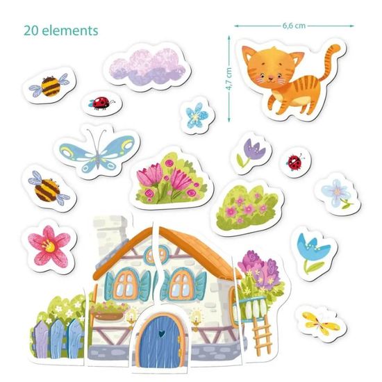 Joc DODO Dreamer cat, magnetic, 200236, 2 image
