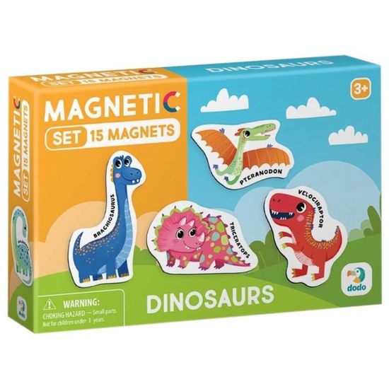 Set DODO Dinozauri, figurine magnetice, 200257