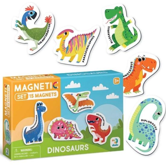 Set DODO Dinozauri, figurine magnetice, 200257, 2 image