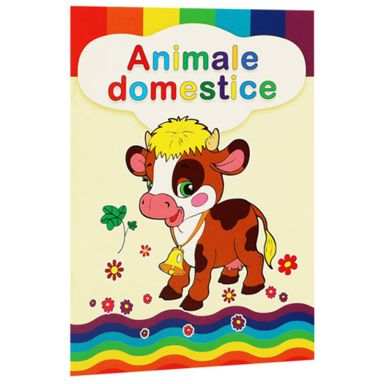 Privim si coloram. Animale domestice