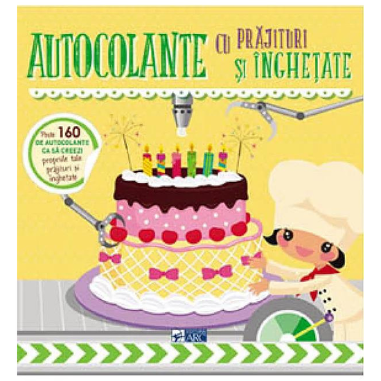 Autocolante dulci. Autocolante cu pajituri si inghetate