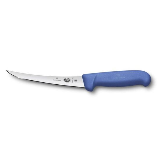 Cutit VICTORINOX Fibrox, boning, 15cm, strainght, blue, 5.6602.15