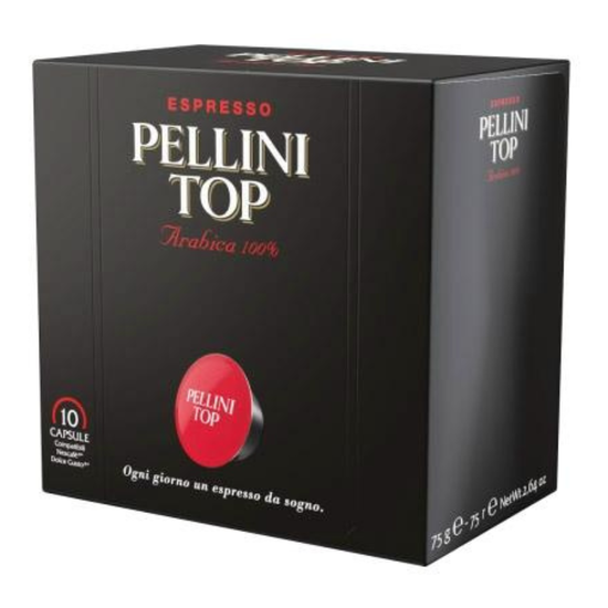 PELLINI Cafea TOP Arabica capsule Dolce Gusto 7,5g