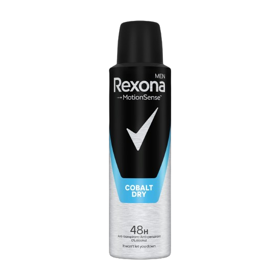  Antiperspirant-spray  REXONA Men Cobalt Dry, 150 ml