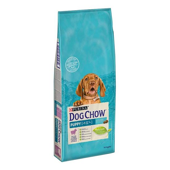 Корм сухой для щенков DOG CHOW Puppy Ягненок, 14кг