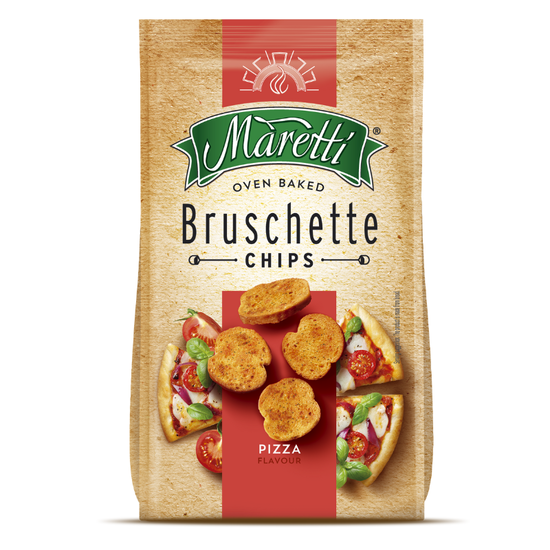 Bruschette MARETTI Pizza, cu gust de pizza, 140 g