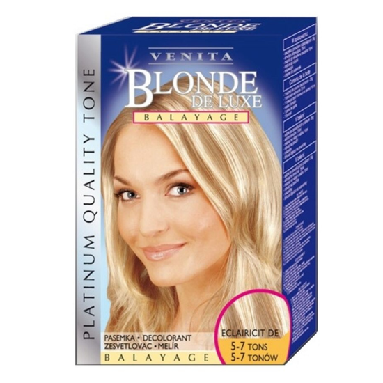 Decolorant de par VENITA Blonde De Luxe, Balayage, 50 g + 50 ml