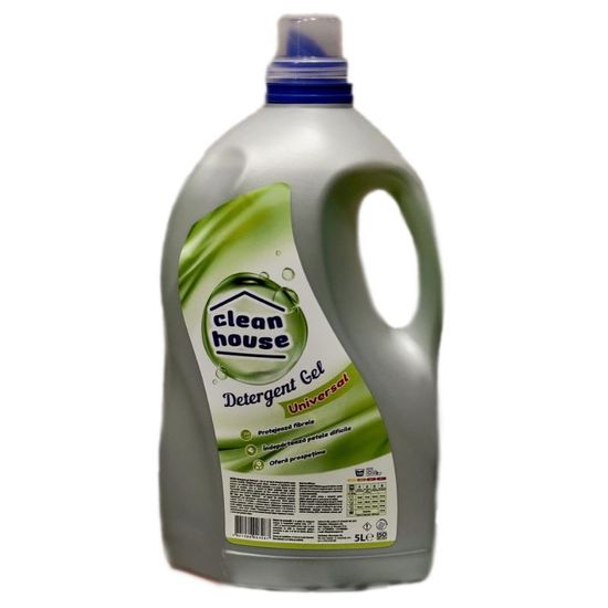 Detergent CLEAN HOUSE, gel, universal, 5 l
