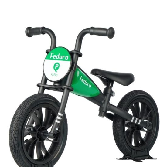 Bicicleta de alergare QPLAY Feduro Green, fara pedale