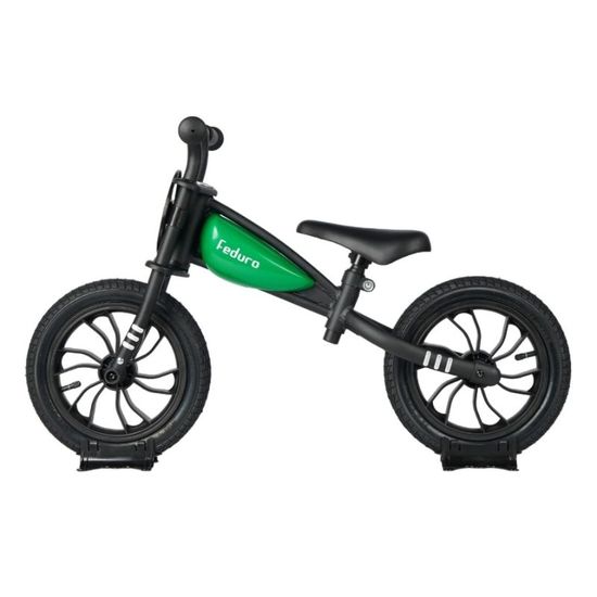 Bicicleta de alergare QPLAY Feduro Green, fara pedale, 2 image