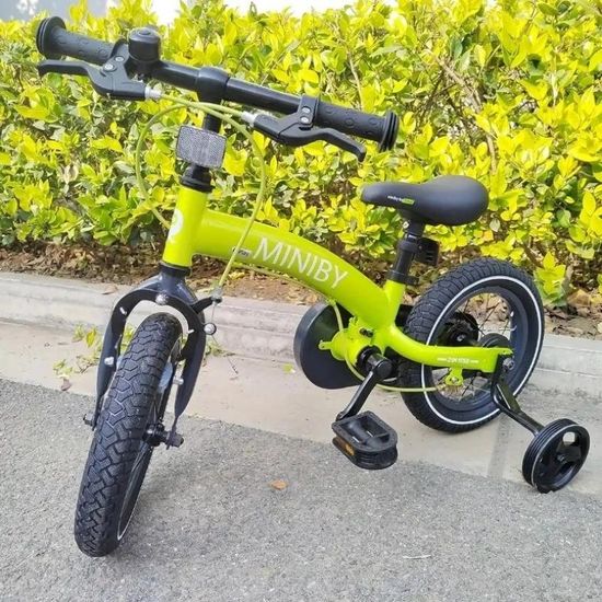 Bicicleta pentru copii QPLAY Miniby 3 in1 14 Green, 5 image