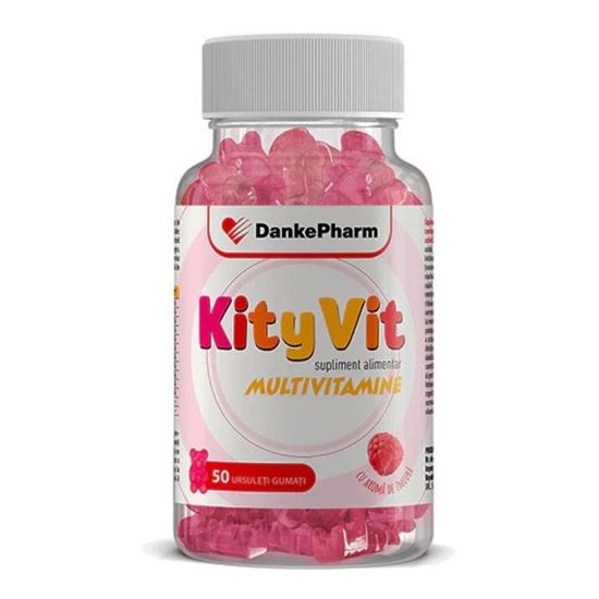 Мультивитамины KITY VIT, мармеладные мишки, для детей, N50