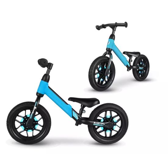 Bicicleta de alergare QPLAY Spark Blue, fara pedale, 3 image