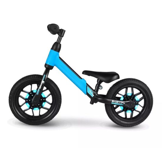 Bicicleta de alergare QPLAY Spark Blue, fara pedale, 2 image