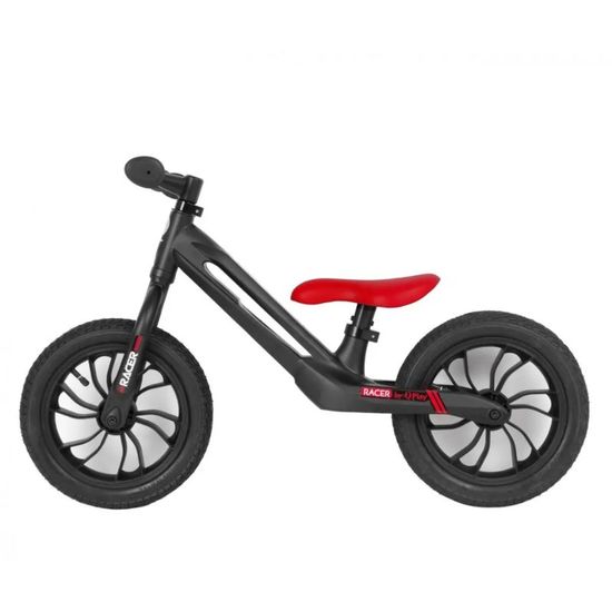 Bicicleta de alergare QPLAY Racer Black/Red, fara pedale, 2 image