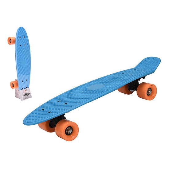 Скейтборд XQMAX, синий, 58 X 14 X 9 см