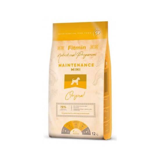 Hrana uscata FITMIN dog mini maintenance, 12 kg