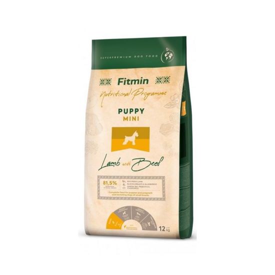 Сухой корм FITMIN dog mini puppy, 12 кг