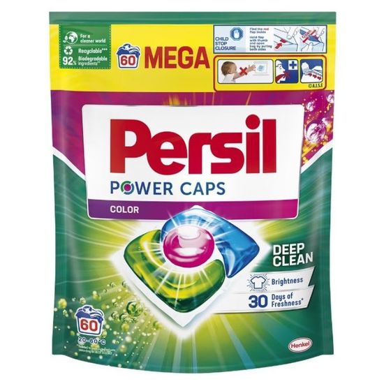 Detergent PERSIL Power Color, 60 spalari, 840 g
