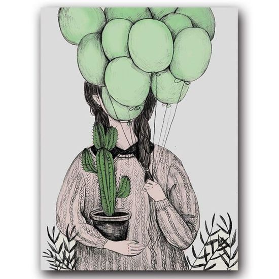 Tablou Cactus, SSP034, 50x70cm