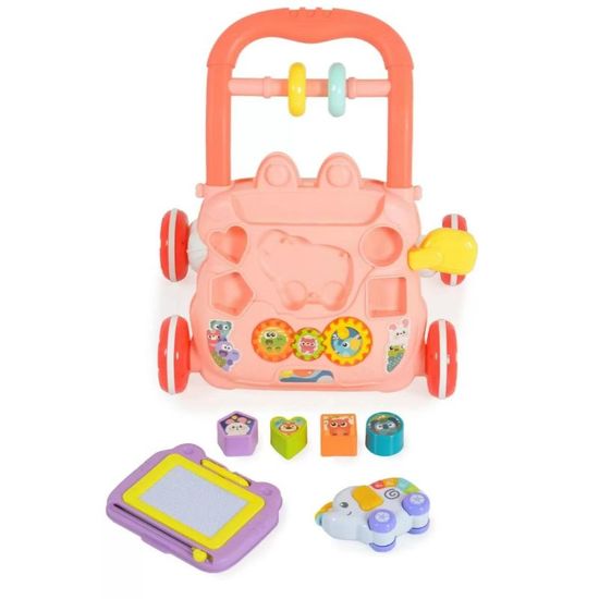 Ходунки MONI Toys Elephant HE0811 Pink, изображение 4
