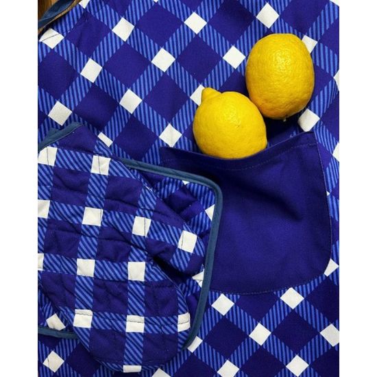 Перчатка и прихватка BUMBACEL Blue Diamond, 26x18/20x20 см, изображение 2