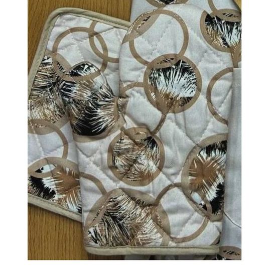 Перчатка и прихватка BUMBACEL Rings, 26x18/20x20 см, изображение 2
