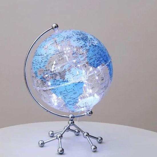 Глобус с подсветкой 23 см, пластик, изображение 2